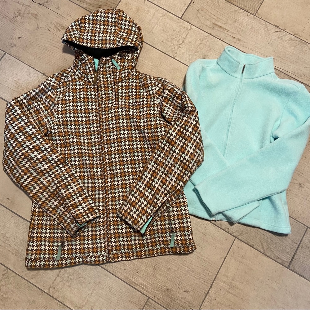 Burton Ski Jacket & L.L. Bean Zip Up